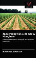 Zapotrzebowanie na bór w Mungbean