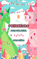 Libro para colorear de princesas