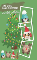 4in1 Easy Xmas Crochet Patterns