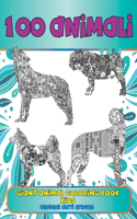 Giant Animal Coloring Book Kids - Disegni Anti stress - 100 Animali
