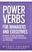 Power Verbs for Managers and Executives