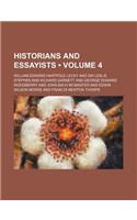 Historians and Essayists (Volume 4)