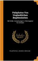 Paläphatus Von Unglaublichen Begebenheiten