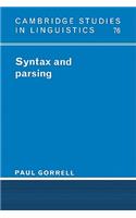 Syntax and Parsing