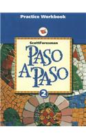 Paso a Paso 1996 Spanish Practice Sheet Student Workbook Level 2