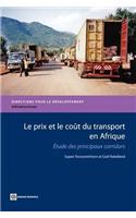 Le prix et le cout du transport en Afrique