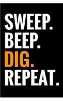 Sweep. Beep. Dig. Repeat.