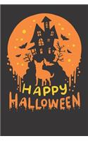 Notebook: Chichiuaua Dog Happy Halloween Gift Dot Grid Dotted 6x9 120 Pages