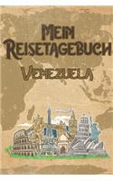 Mein Reisetagebuch Venezuela: 6x9 Reise Journal I Notizbuch mit Checklisten zum Ausfüllen I Perfektes Geschenk für den Trip nach Venezuela für jeden Reisenden