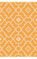 Morrocan Design College Ruled Notebook