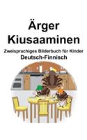 Deutsch-Finnisch Ärger/Kiusaaminen Zweisprachiges Bilderbuch für Kinder