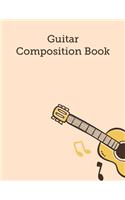Guitar Composition Book