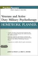 Veterans and Active Duty Military Psychotherapy Homework Planner, (with Download)