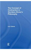 Concept of Contraction in Giordano Bruno's Philosophy