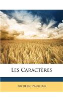 Les Caractères