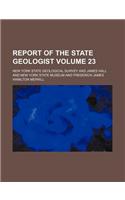 Report of the State Geologist Volume 23: (English)