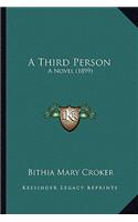 Third Person: A Novel (1899)