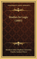 Studies In Logic (1883)