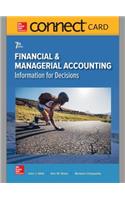 Connect Access Card for Financial and Managerial Accounting