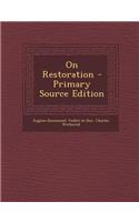On Restoration