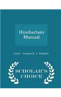 Hindustani Manual - Scholar's Choice Edition