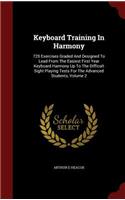 Keyboard Training in Harmony