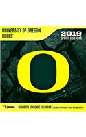 Oregon Ducks 2019 12x12 Team Wall Calendar