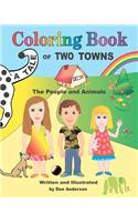 A TALE OF TWO TOWNS COLORING BOOK, The People and Animals