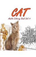 Cat: Adults Coloring Book Vol.11: An Adult Coloring Book of Cats in a Variety of Styles