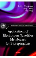 Applications of Electrospun Nanofiber Membranes for Bio-separations