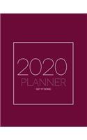 2020 Planner Weekly