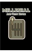 Millenial Anti-Theft Device: 6x9 120 pages quad ruled - Your personal Diary