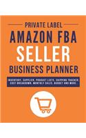 Private Label Amazon FBA Seller Business Planner