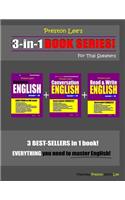 Preston Lee's 3-in-1 Book Series! Beginner English, Conversation English & Read & Write English Lesson 1 - 20 For Thai Speakers