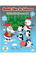 Natale Libro da Colorare - Babbo Natale e amici