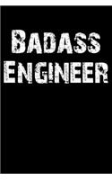 Badass Engineer: Blank Lined Journal (Diary, Notebook)