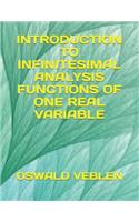 Introduction to Infinitesimal Analysis Functions of One Real Variable