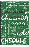 2020 Calendar
