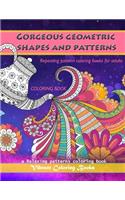 Gorgeous geometric shapes and patterns coloring book