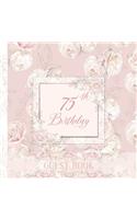 75th Birthday Guest Book