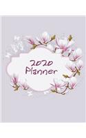 2020 Planner: 8"x10" Daily and Weekly Agenda Planner and Organizer V41