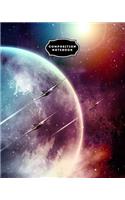 Composition Notebook: Spaceship Battle