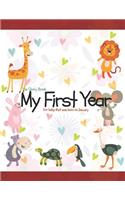 Story Book My First Year For baby that was born on January