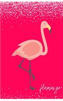 Pink Flamingo 2019 Planner: Small Horizontal Monthly/Weekly Calendar Diary for 2019 with Inspirational Sayings (Us Holidays)