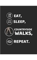 Eat, Sleep, Countryside Walks, Repeat
