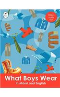 What Boys Wear in Maori and English