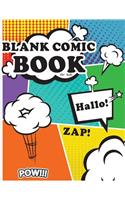 Blank Comic Book for kids