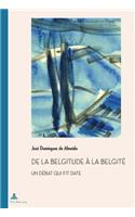 De La Belgitude Aa La Belgitae