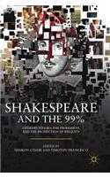 Shakespeare and the 99%