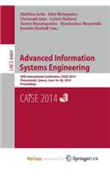 Advanced Information Systems Engineering: 26th International Conference, Caise 2014, Thessaloniki, Greece, June 16-20, 2014, Proceedings